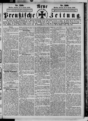 Neue preußische Zeitung vom 20.09.1873