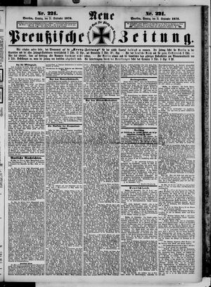 Neue preußische Zeitung vom 21.09.1873