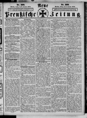 Neue preußische Zeitung vom 23.09.1873