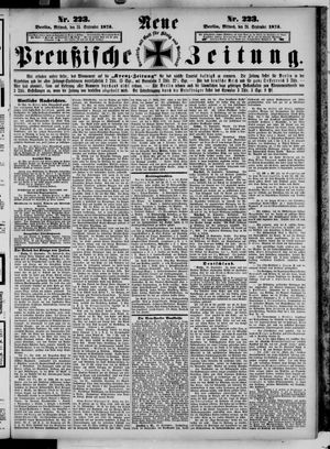 Neue preußische Zeitung vom 24.09.1873
