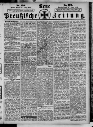 Neue preußische Zeitung vom 01.10.1873