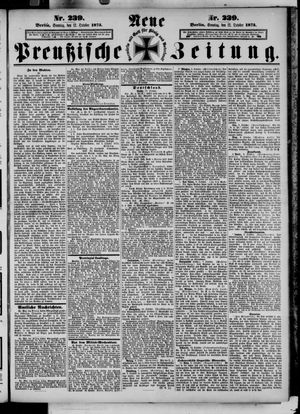 Neue preußische Zeitung on Oct 12, 1873
