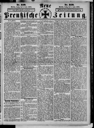 Neue preußische Zeitung vom 14.10.1873