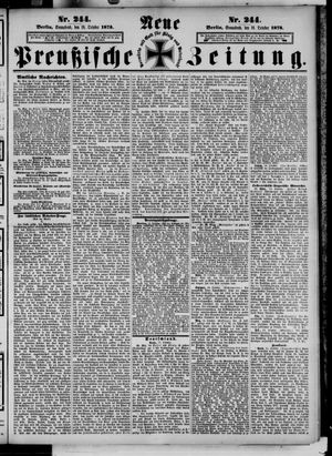 Neue preußische Zeitung vom 18.10.1873