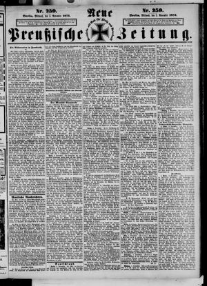 Neue preußische Zeitung vom 05.11.1873