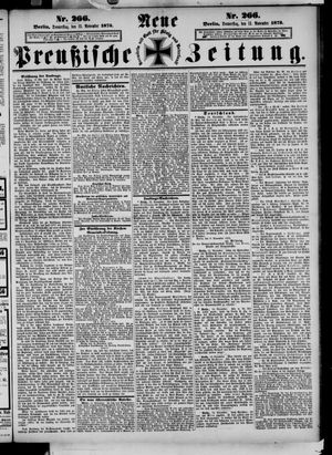 Neue preußische Zeitung vom 13.11.1873