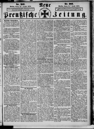 Neue preußische Zeitung vom 07.12.1873