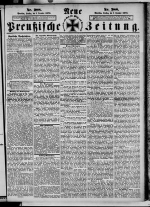 Neue preußische Zeitung vom 09.12.1873