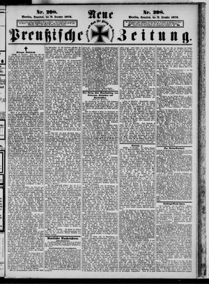 Neue preußische Zeitung vom 20.12.1873