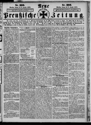Neue preußische Zeitung vom 28.12.1873