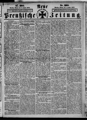 Neue preußische Zeitung vom 31.12.1873