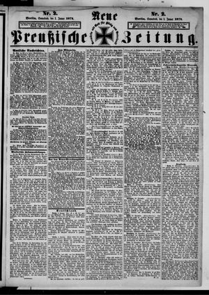 Neue preußische Zeitung vom 03.01.1874