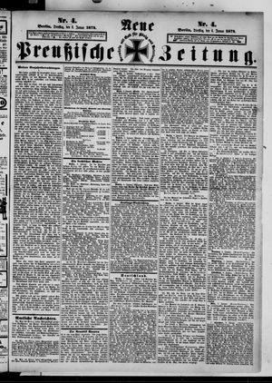 Neue preußische Zeitung vom 06.01.1874