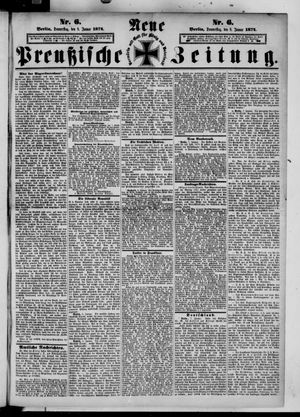 Neue preußische Zeitung vom 08.01.1874