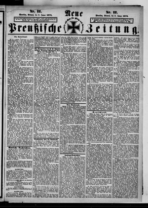 Neue preußische Zeitung vom 21.01.1874