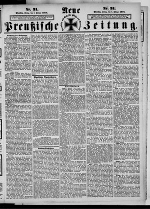 Neue preußische Zeitung vom 06.02.1874