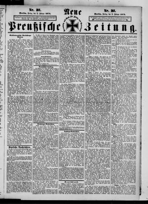 Neue preußische Zeitung vom 13.02.1874