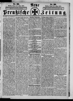 Neue preußische Zeitung vom 15.02.1874