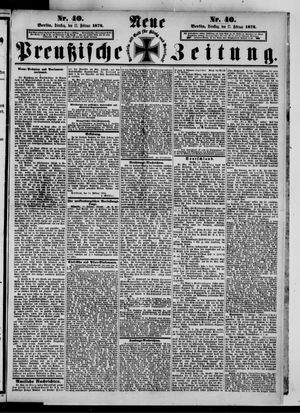 Neue preußische Zeitung vom 17.02.1874
