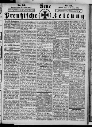 Neue preußische Zeitung vom 24.02.1874