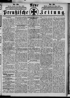 Neue preußische Zeitung vom 26.02.1874