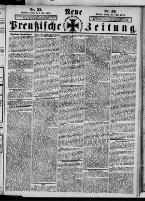 Neue preußische Zeitung vom 03.03.1874