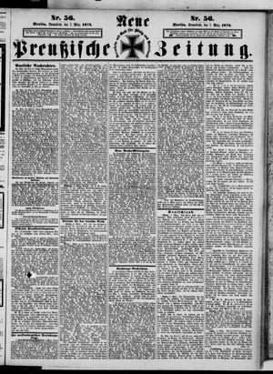 Neue preußische Zeitung vom 07.03.1874