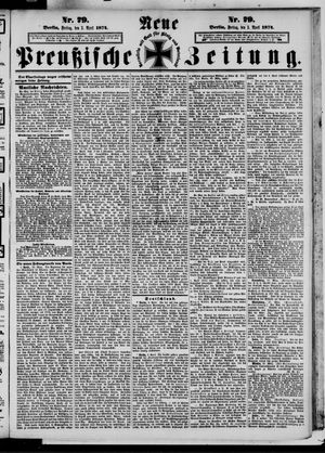 Neue preußische Zeitung vom 03.04.1874