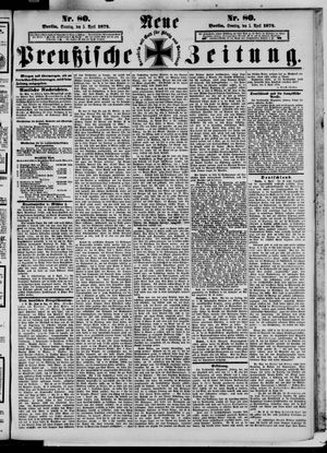 Neue preußische Zeitung vom 05.04.1874