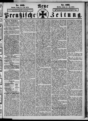 Neue preußische Zeitung vom 05.05.1874