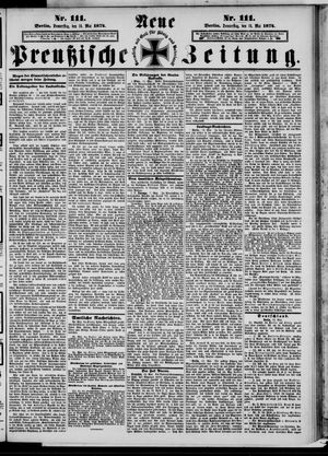 Neue preußische Zeitung vom 14.05.1874