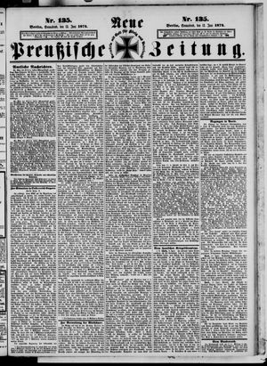 Neue preußische Zeitung vom 13.06.1874