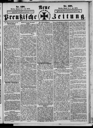 Neue preußische Zeitung on Jun 17, 1874