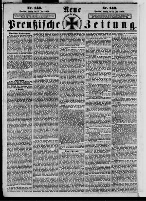 Neue preußische Zeitung vom 23.06.1874