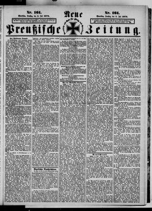 Neue preußische Zeitung vom 14.07.1874