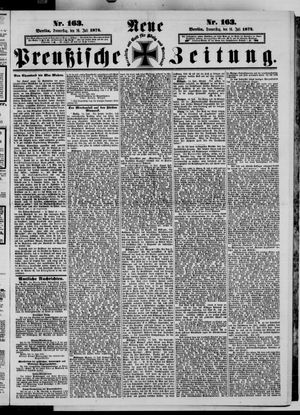 Neue preußische Zeitung vom 16.07.1874