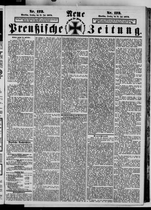 Neue preußische Zeitung vom 28.07.1874