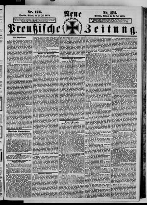 Neue preußische Zeitung vom 29.07.1874