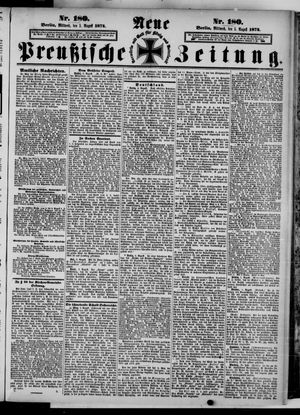 Neue preußische Zeitung vom 05.08.1874