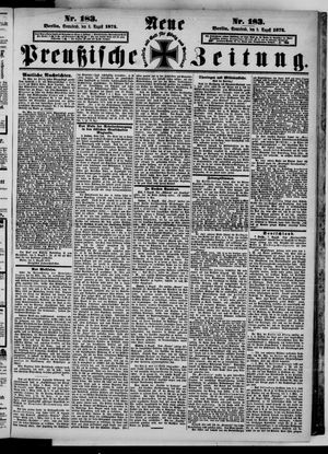 Neue preußische Zeitung vom 08.08.1874