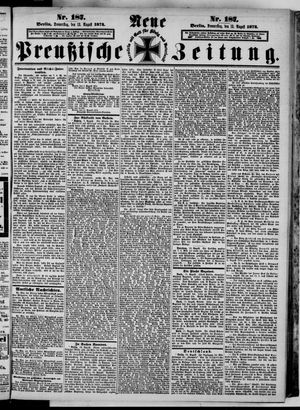 Neue preußische Zeitung vom 13.08.1874