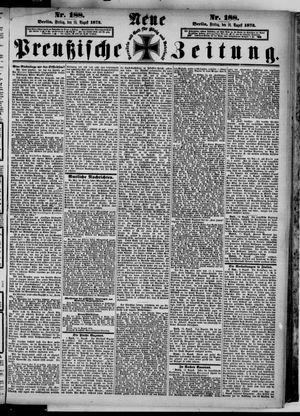 Neue preußische Zeitung vom 14.08.1874