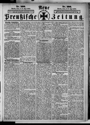 Neue preußische Zeitung vom 28.08.1874