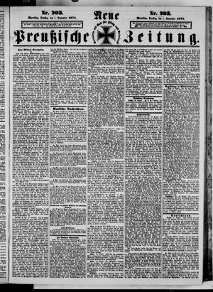 Neue preußische Zeitung vom 01.09.1874