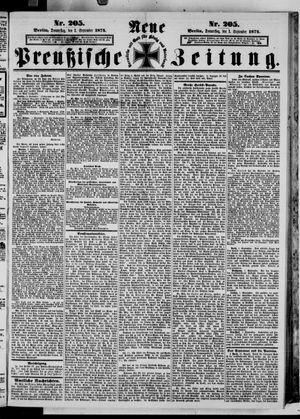 Neue preußische Zeitung vom 03.09.1874