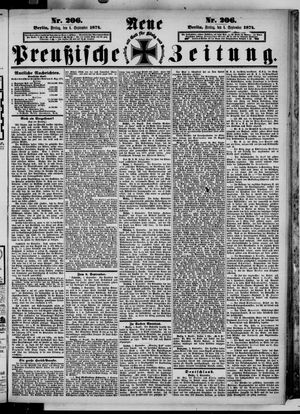 Neue preußische Zeitung vom 04.09.1874