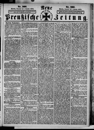Neue preußische Zeitung vom 05.09.1874