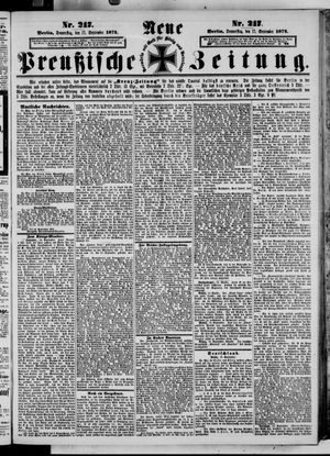Neue preußische Zeitung vom 17.09.1874