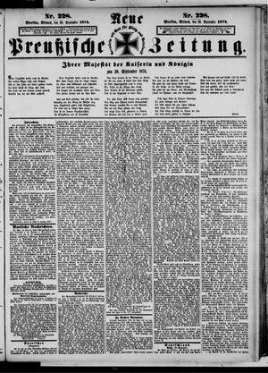 Neue preußische Zeitung vom 30.09.1874