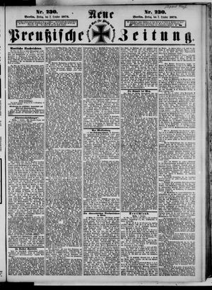 Neue preußische Zeitung vom 02.10.1874